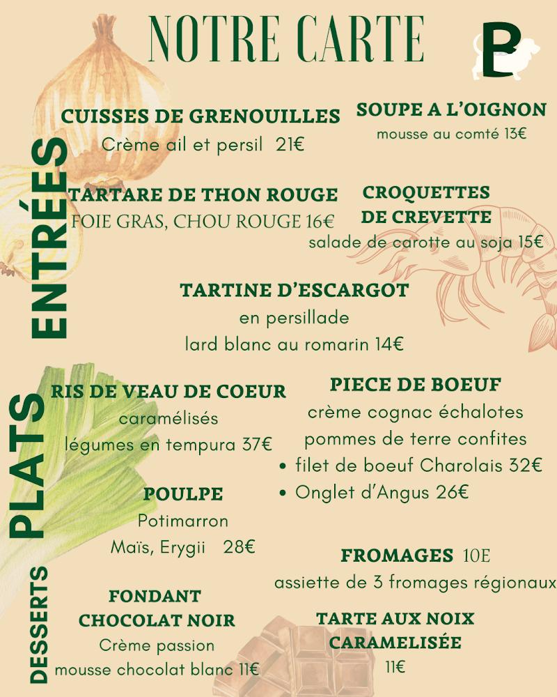 La Buissonnière - Menu Image 1