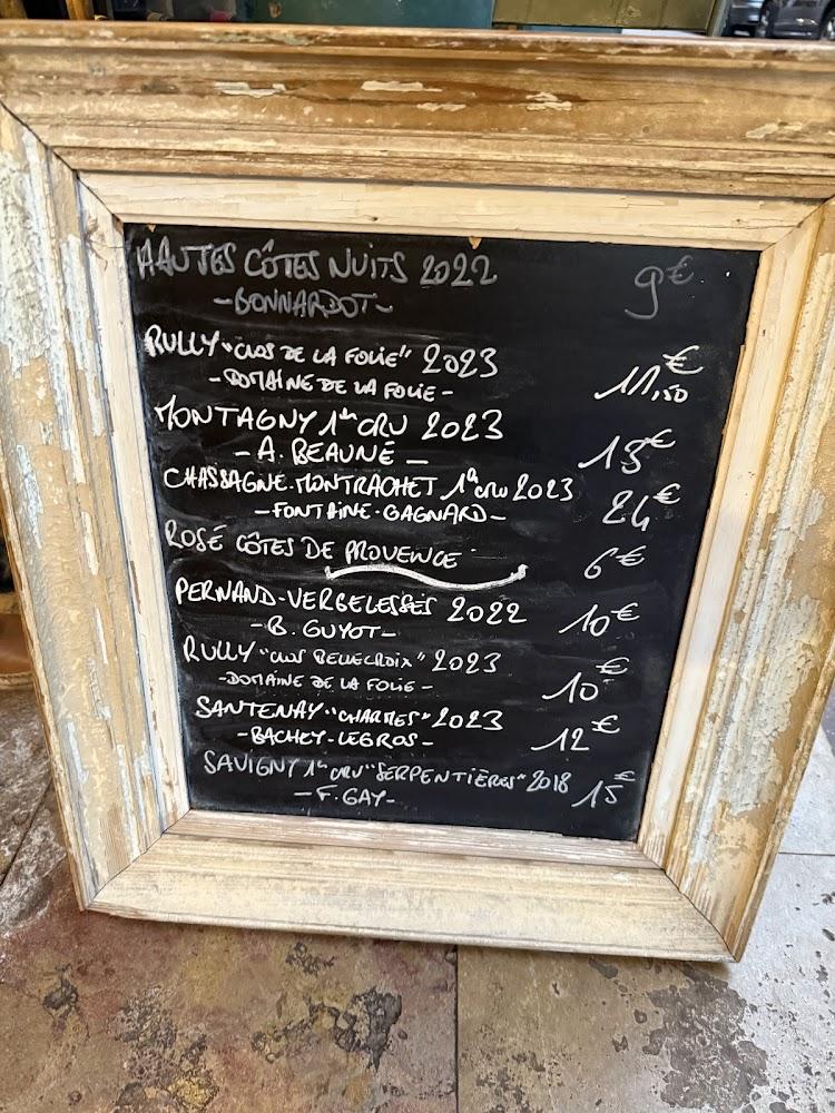 La Buissonnière - Menu Image 2