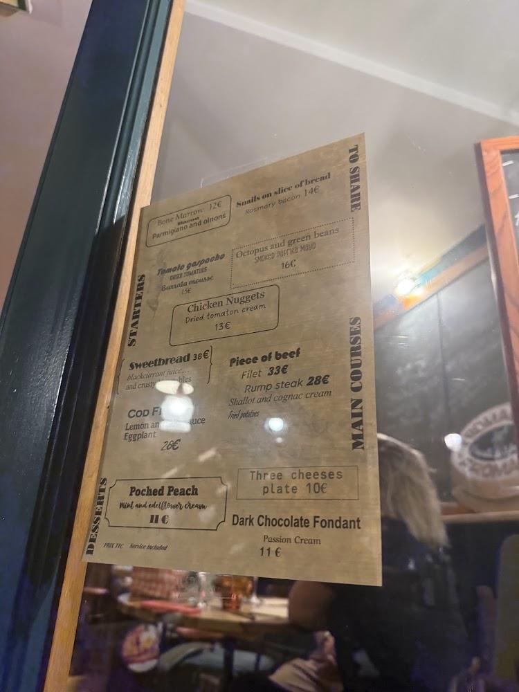 La Buissonnière - Menu Image 4